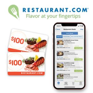 $100 Restaurant.com eGift Card